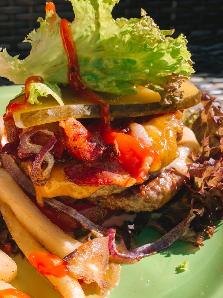 Cornerstone Kitchen gourmet burger Waikato